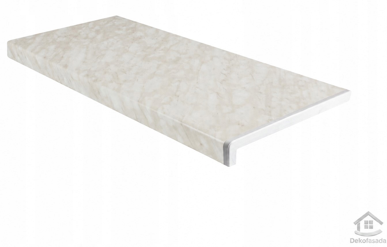 Vnitřní parapet Pvc mramor 160x50 cm, krytky Bonus