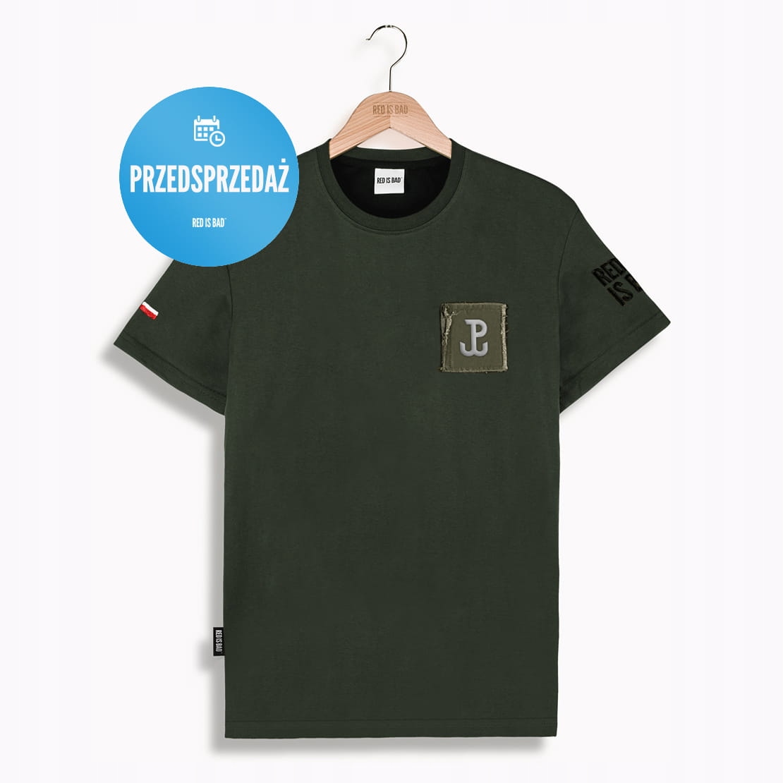 

Red is Bad Koszulka Kotwica naszywka - L