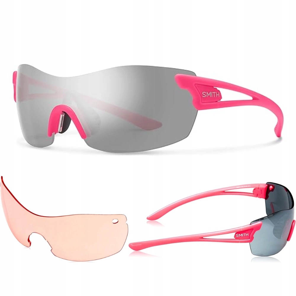 Dámské cyklistické Uv brýle Smith s 3 skly pouzdro pro běhání