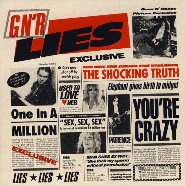Guns N' Roses G N' R Lies (CD)