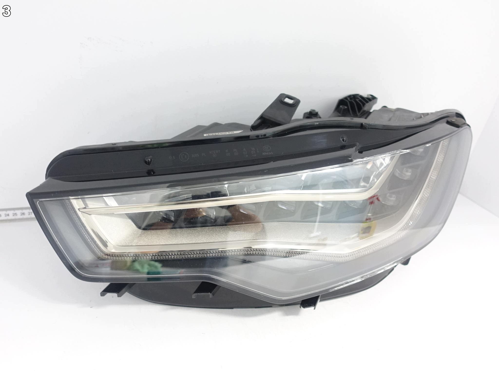 AUDI RS6 4G0 AVANT C7 13-15 light FULL LED left front EUROPA dark black