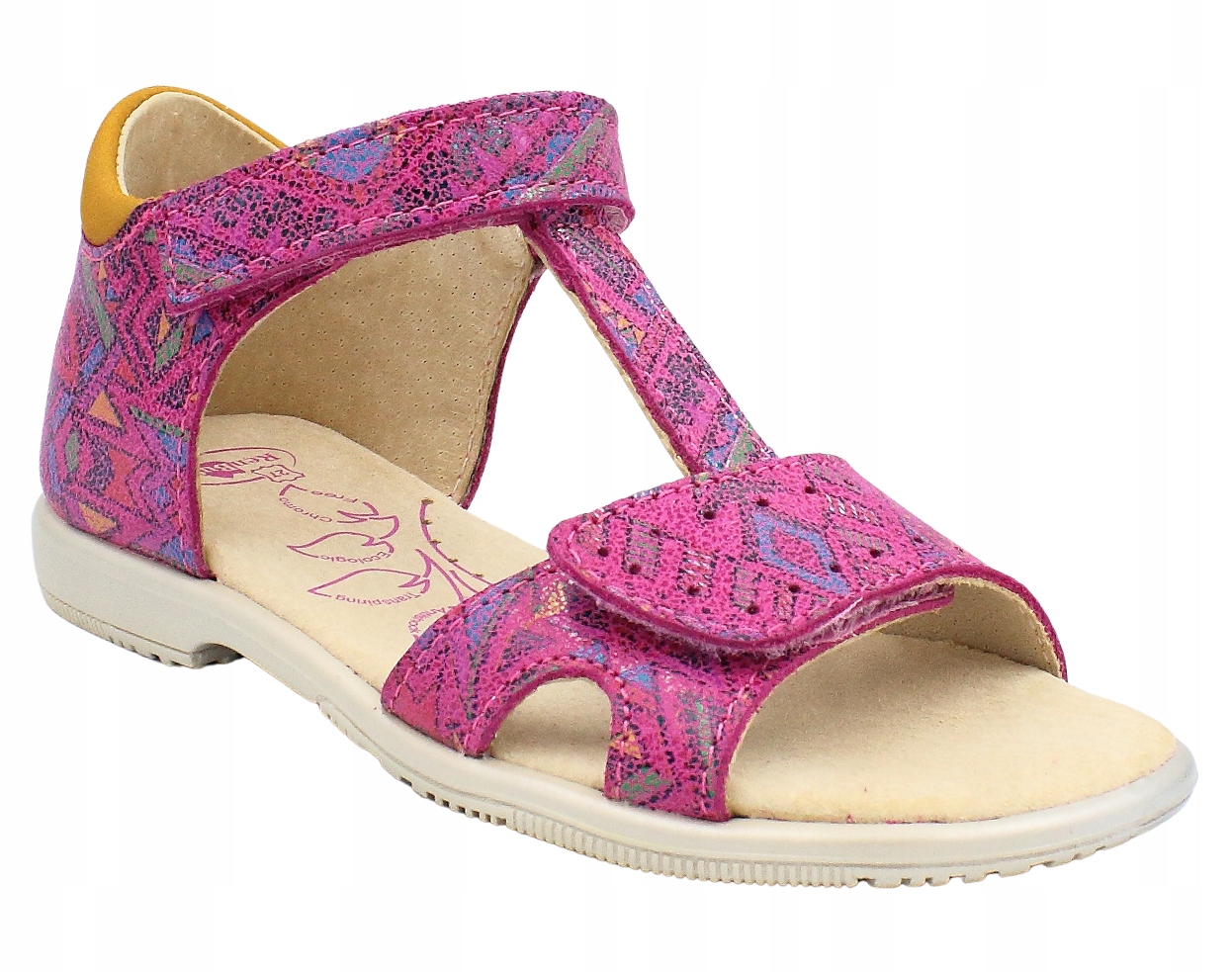 

Sandały Renbut Skórzane dziewczęce na lato r27