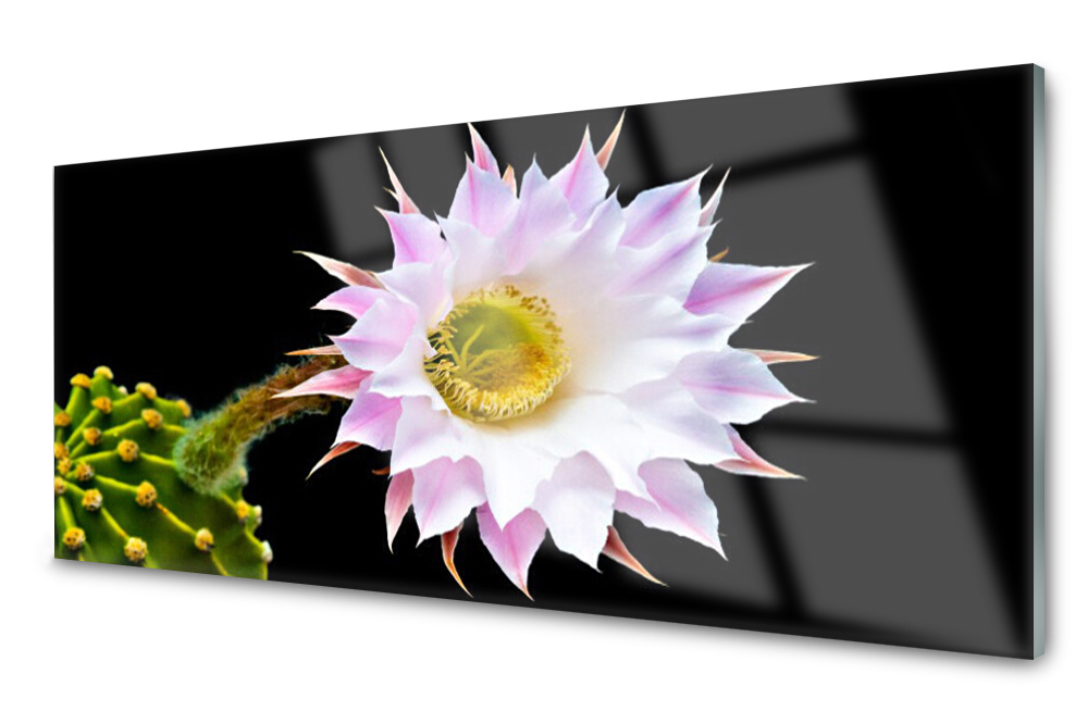

Panel szklany do kuchni Dekor Kwiat 125x50