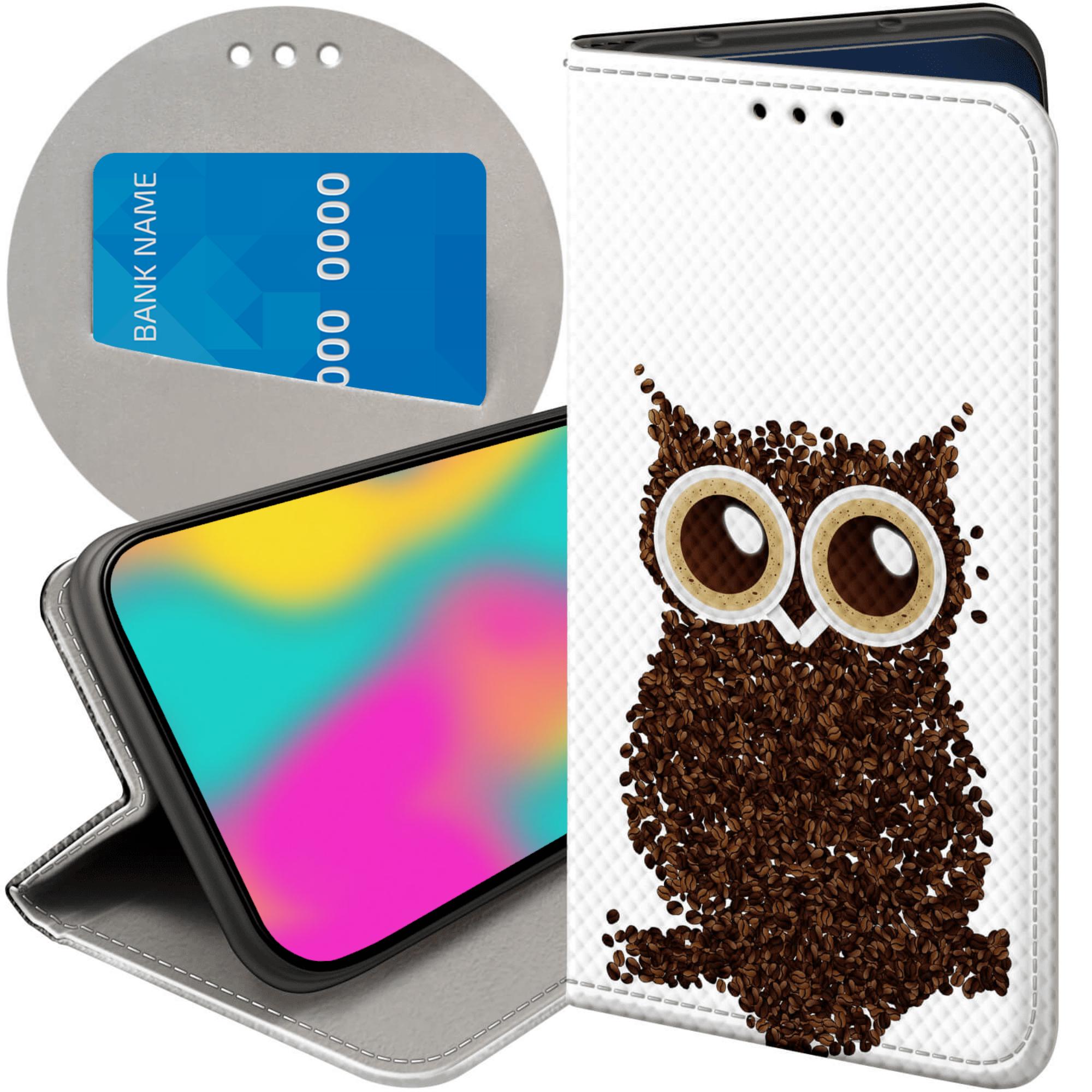Etui Z Klapką Do Motorola Moto G14 Kawa Coffe Kawusia Futerał Case