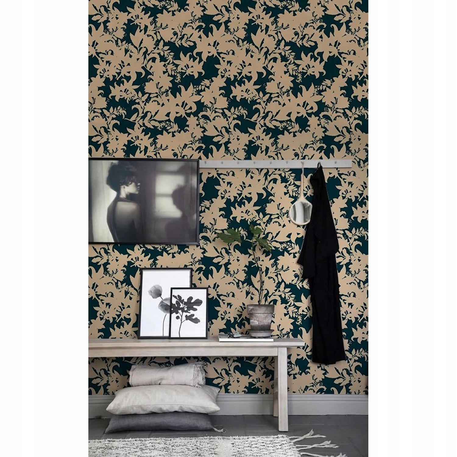 

Foto tapeta samoprzylepna Vintage kwiaty 416x254cm
