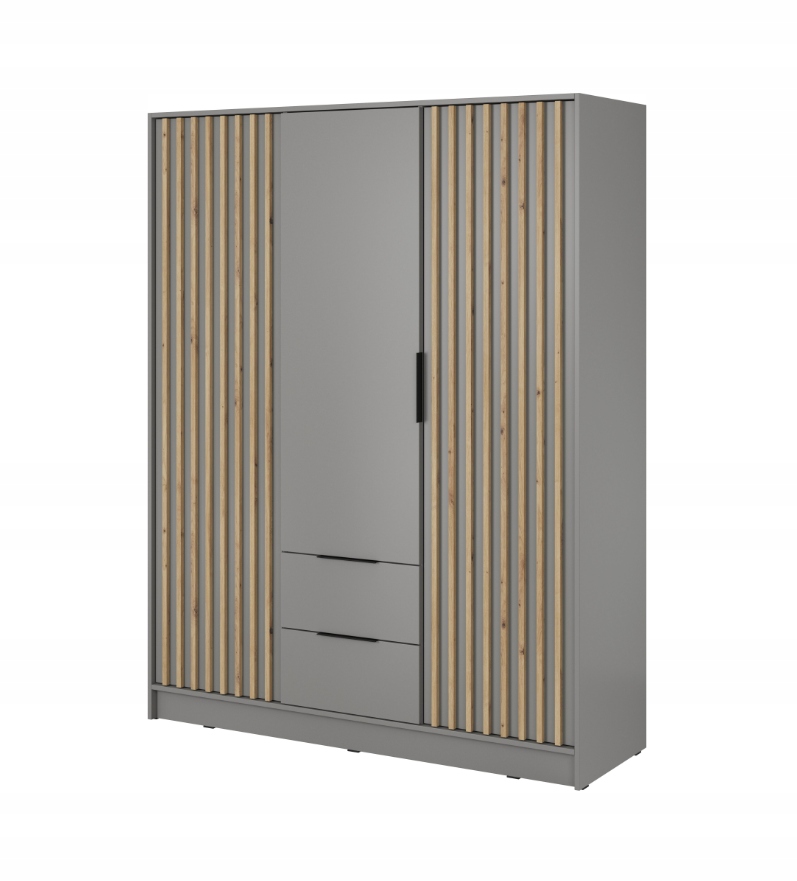 Szafa Lamele 155cm Dąb Artisan NELA PS Marka inna