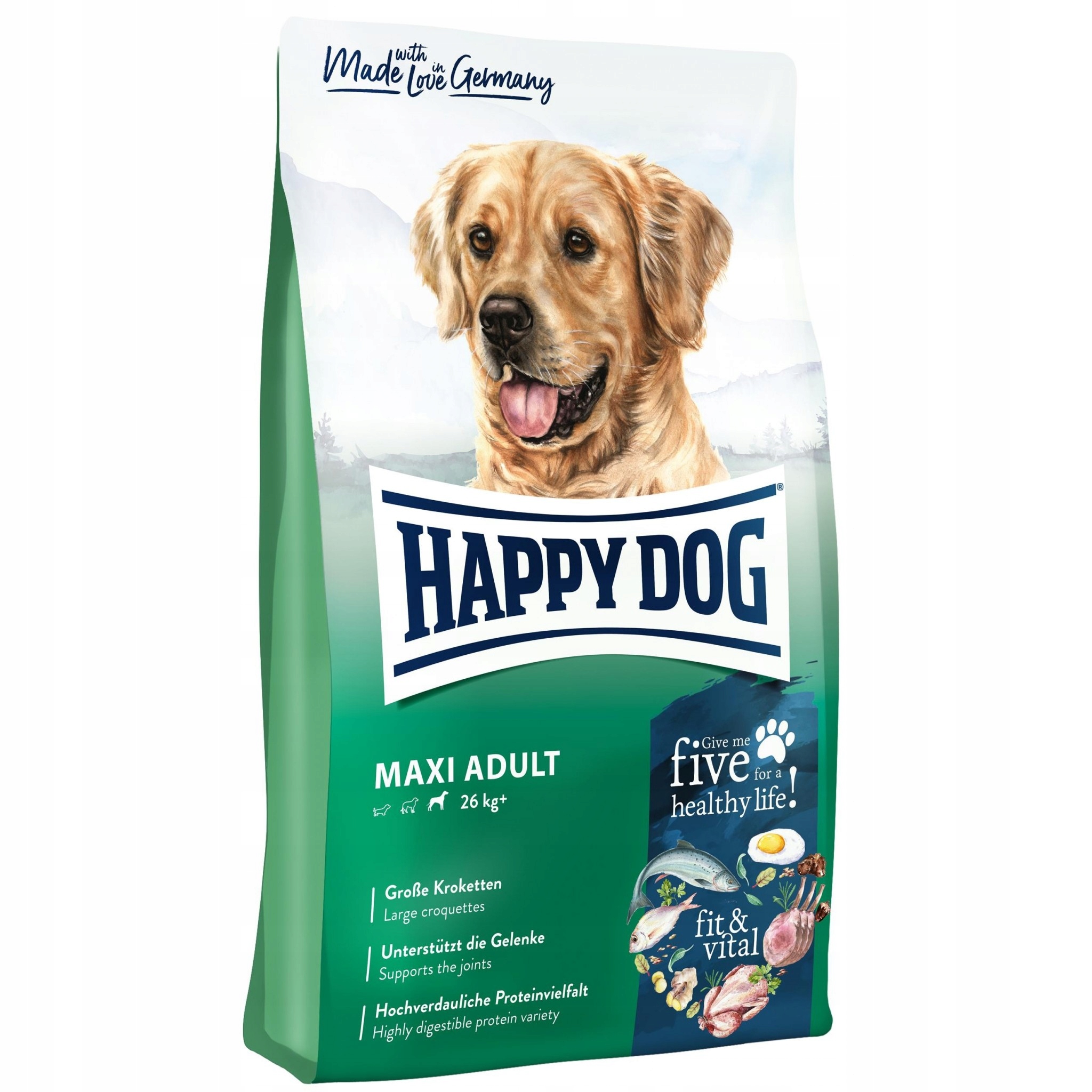 Happy Dog Supreme Fit&Vital Maxi Adult karma dla dorosłych psów 14 kg