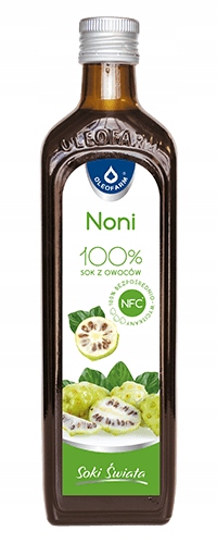 

Oleofarm Noni 100% sok z owoców noni Nfc 490 ml