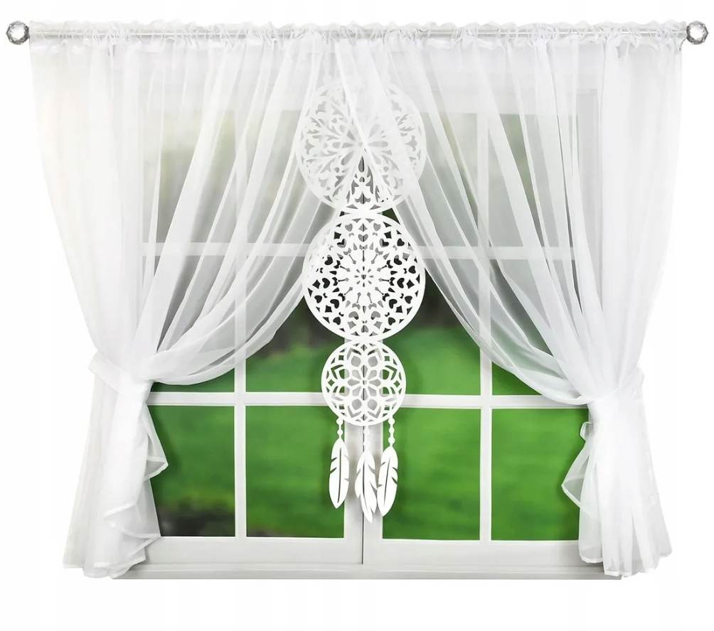 

Zestaw firan Łapacz Snów 400x150 Panel+ Firana