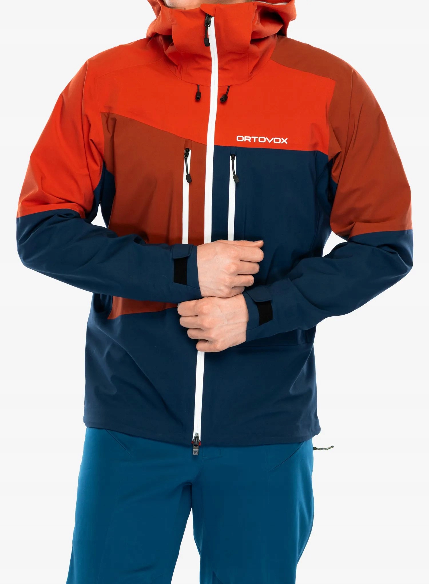 Bunda s membránou Ortovox Westalpen 3L Jacket deep ocean L