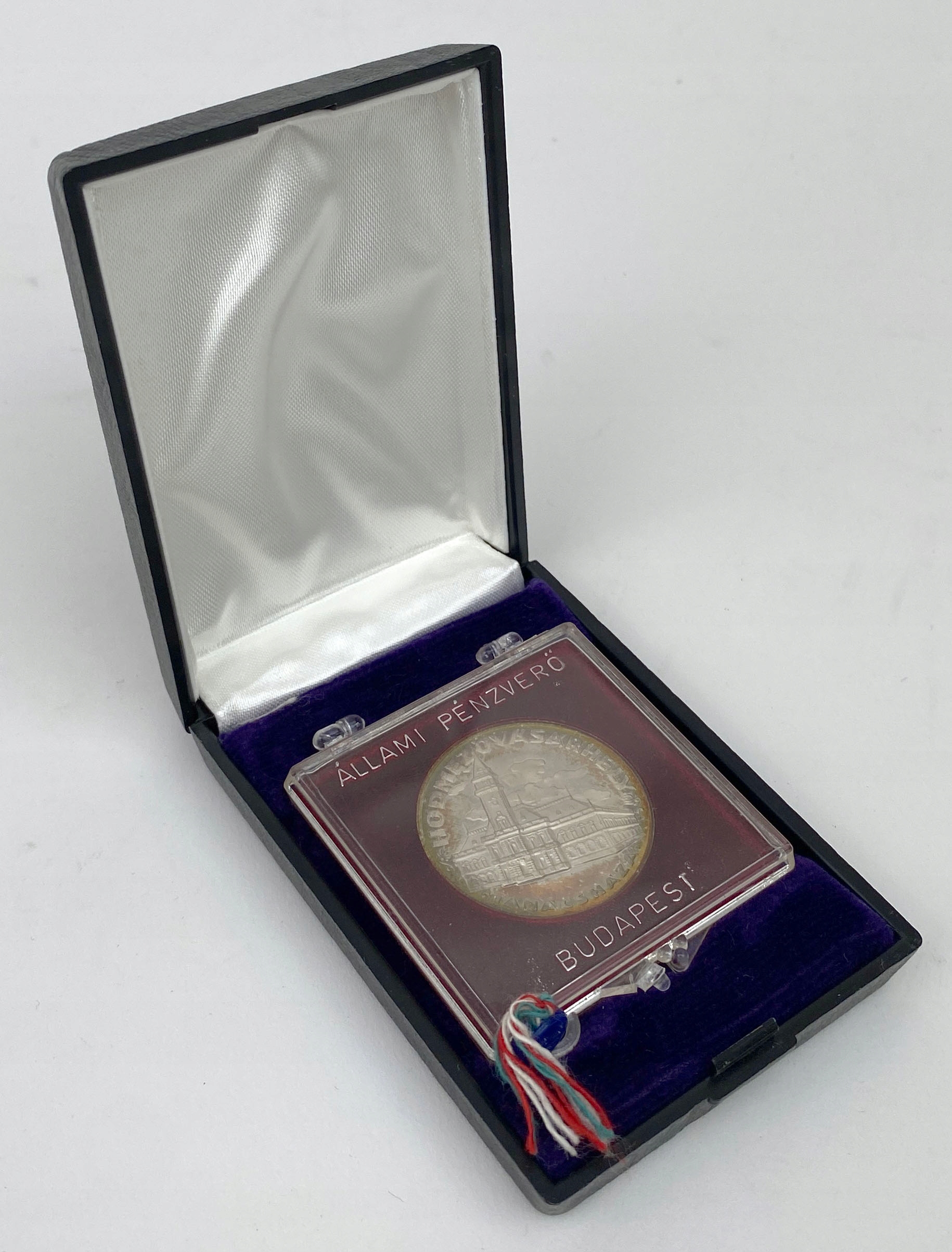 6012. Węgry, SREBRNY medal Dom Rady Hódmezővásárhely