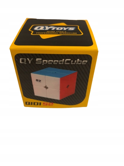 Logická kocka QY SpeedCube 2x2x2 CUBE farebná + ZADARMO STOJAN