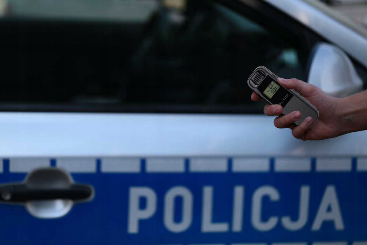 ALKOMAT BEZUSTNIKOWY PROFESJONALNY POLICYJNY LCD PRECYZYJNY BATERIE GRATIS Model 3300