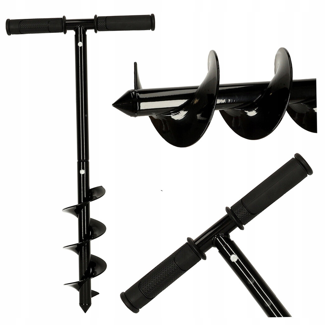 WIERTŁO RĘCZNE SPIRALNE OGRODOWE 60X10CM