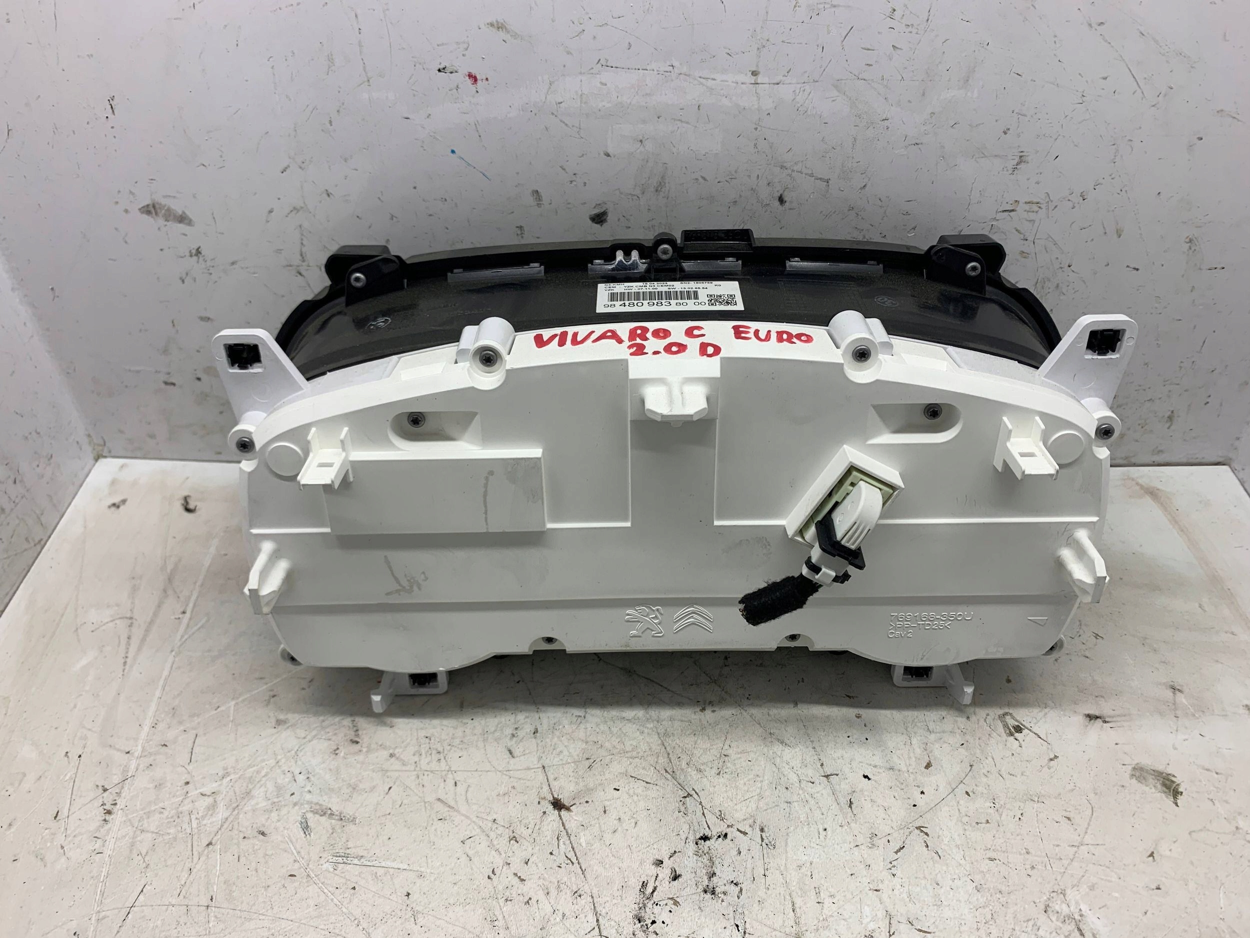 dials dials 9848098380 OPEL VIVARO C (2019-) 2.0 BHDI PROACE JUMPY