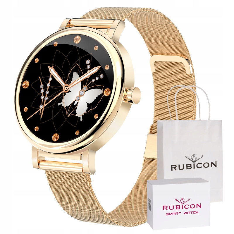 

Smartwatch Rubicon pogoda cykl powiadomienia