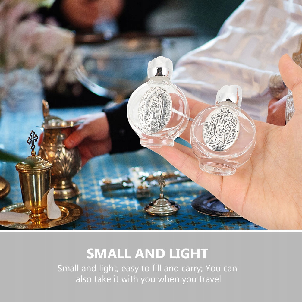 Szklana butelka na wodę święconą Perfumy 4 szt Marka bez marki