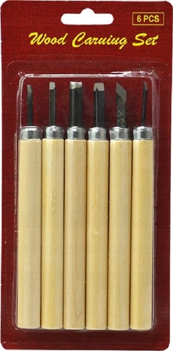 Резьба долота для линорита глины древесины 6 шт