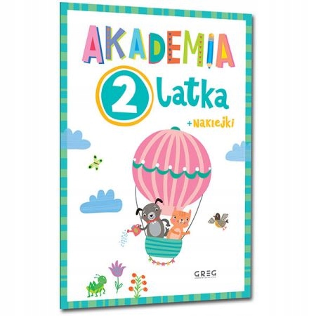 

Greg Akademia 2-latka naklejki