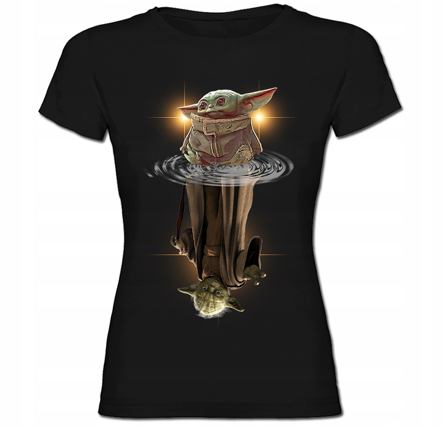 

Tshirt damski yoda old young force master jedi XL