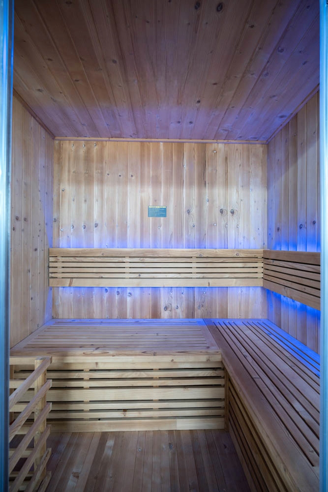 Stačiakampė lauko sauna su Harvia 8 kW krosnele, 175 x 130 x 200 cm, termo mediena, sodui ir sodybai nuotrauka 15