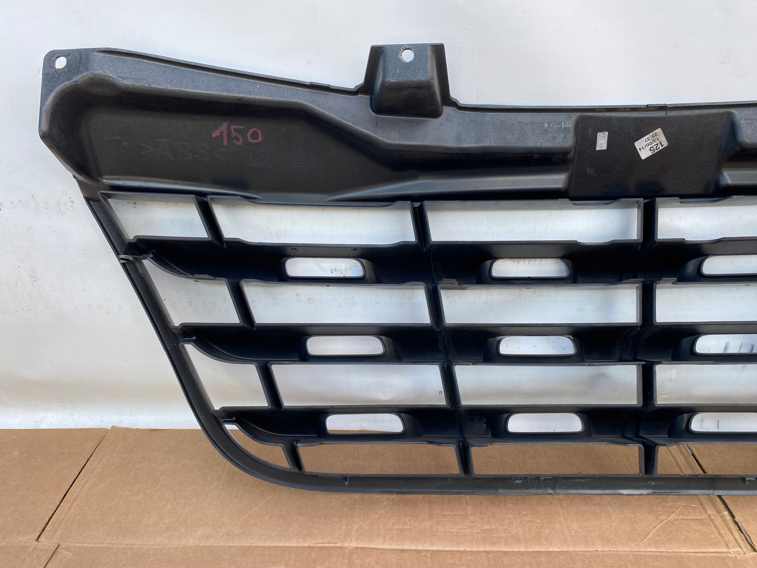 RENAULT MASTER 3 III 10- front PREKLADgrill originál grey