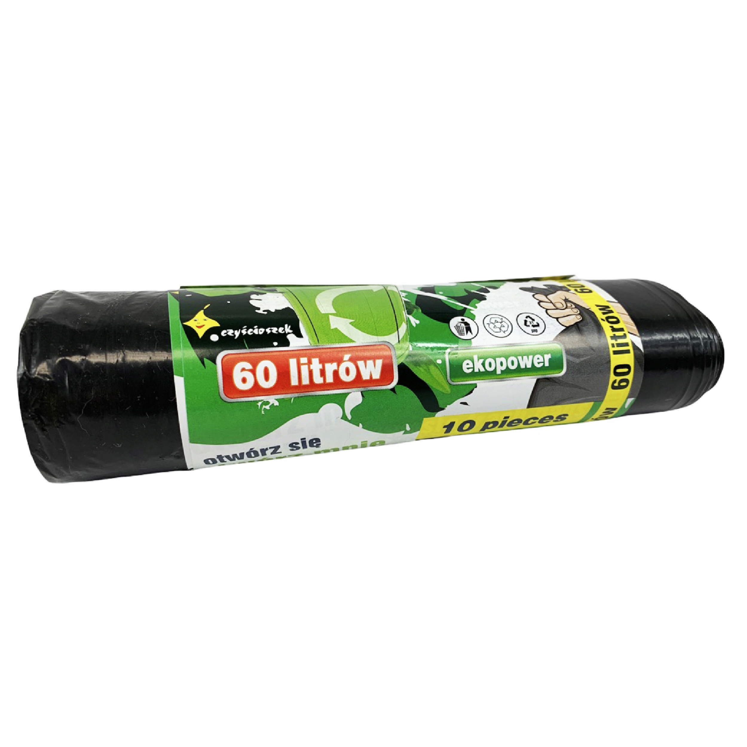 

Worki Na Śmieci 60L 10 Sztuk Mocne Speed