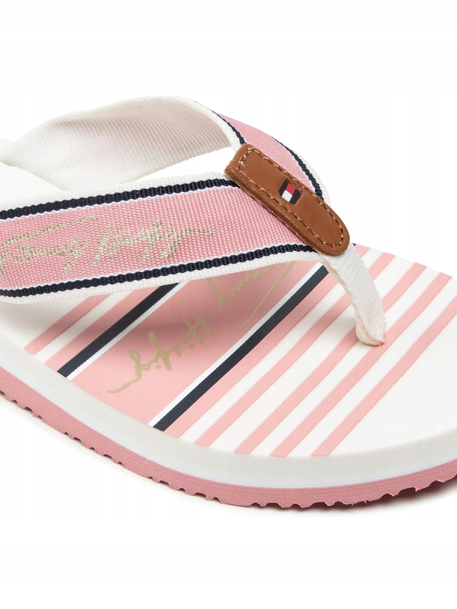 KLAPKI DAMSKIE JAPONKI TOMMY HILFIGER MELLIE -R.37 Kolor wielokolorowy