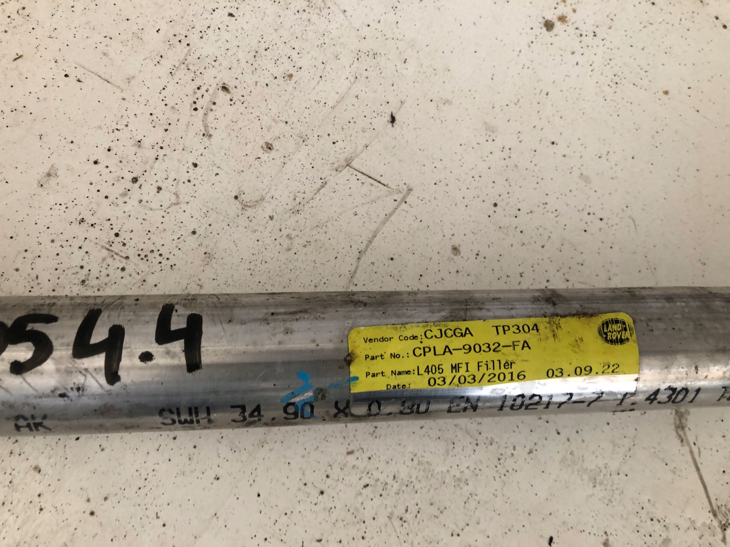 LAND ROVER L405 4.4 RURKA PRZEWÓD WLEW PALIWA Typ samochodu Samochody osobowe