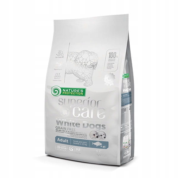 Nature’s Protection Superior Care White Fish 4 kg – Small mini Grain-Free