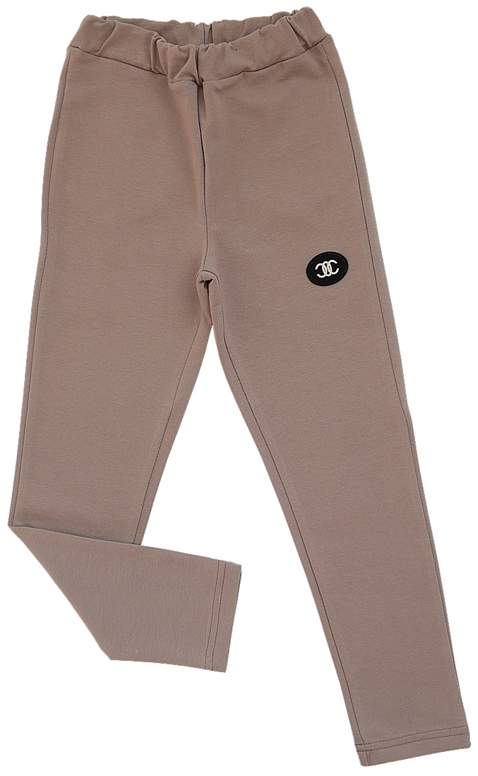 

Spodnie Legginsy dla Dziewczynki Gamet 140 Beżowe