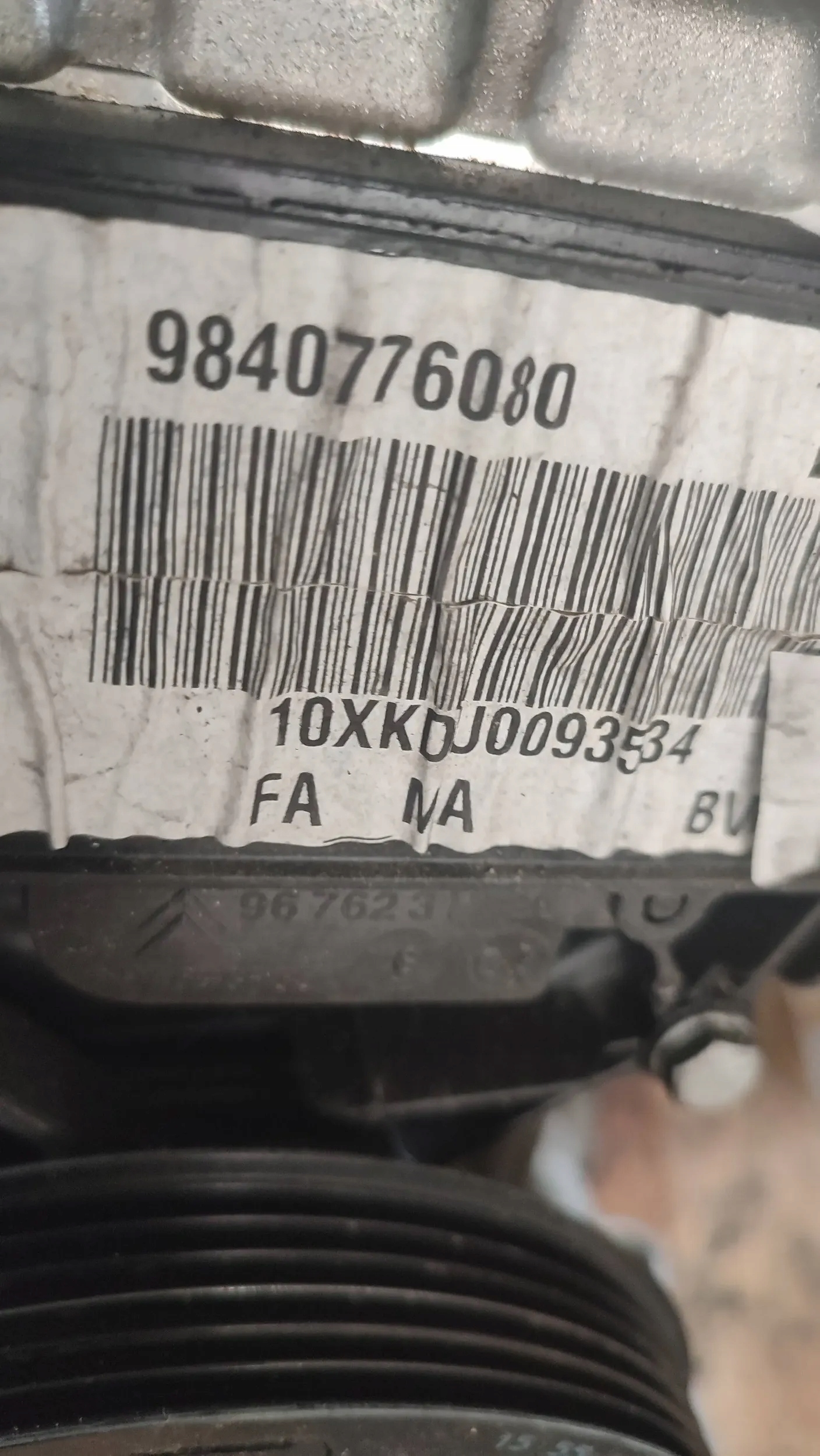 Opel Corsa F 2022r engine 1199cm3 HM05 55KW