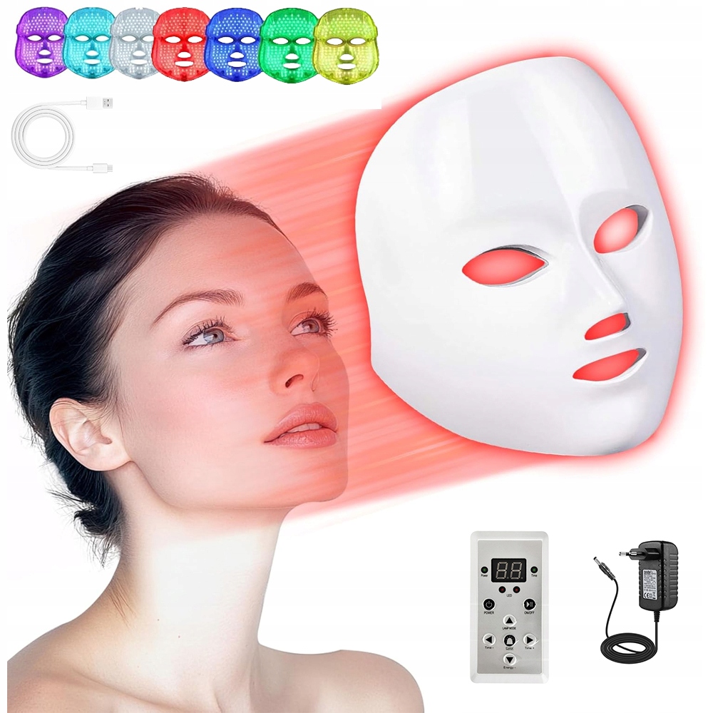 Led Maska 120 Diod Na Obličej, Zdraví A Krása, Pohodlná