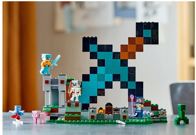 LEGO ZESTAW 21244 MINECRAFT BASTION MIECZ CREEPER Numer produktu 5124