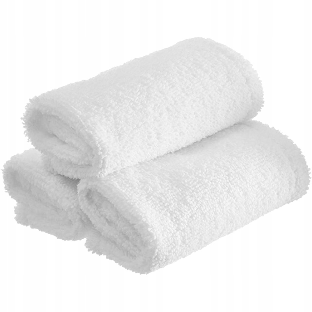 Face Towel pečující ručník na obličej White 3ks