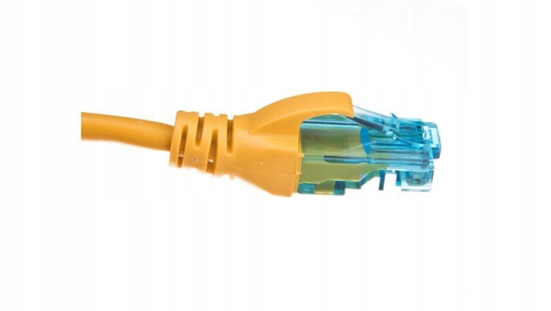 

Kabel krosowy (Patch Cord) U/utp kat.5e żółty 1m D