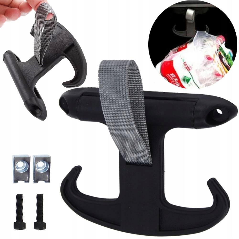 Wieszak Hak Haczyk Uchwyt Bagażnika Na Zakupy Skoda Octavia II Passat Tipo