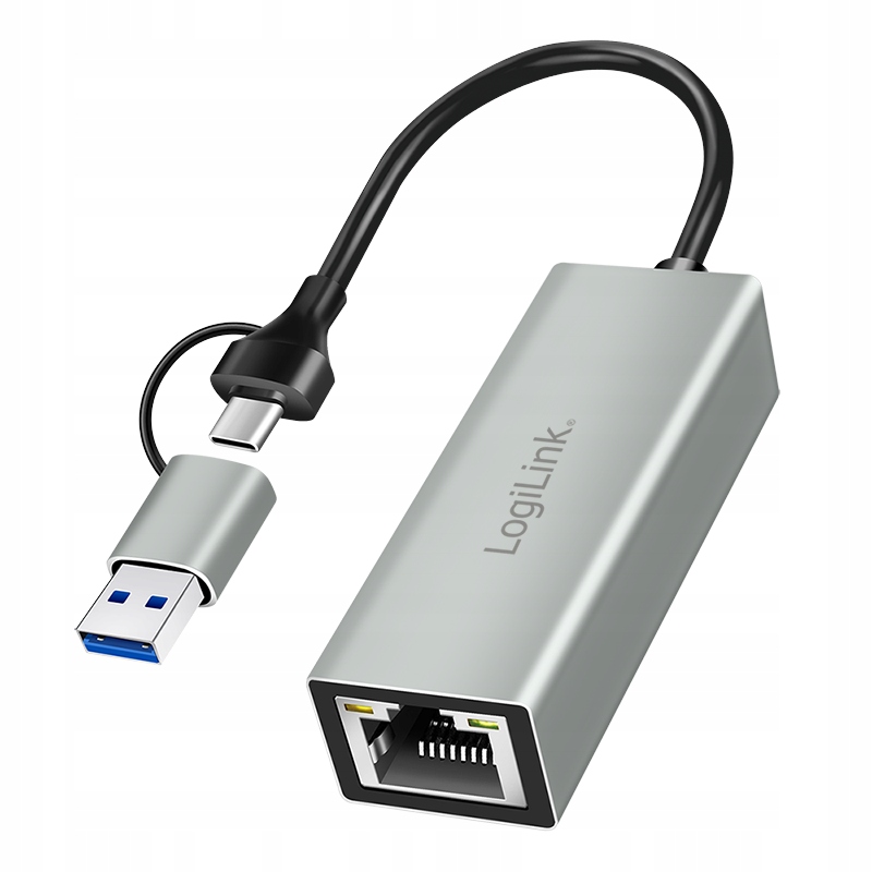 LogiLink Adapter Usb-c do Gigabit Ethernet Usb