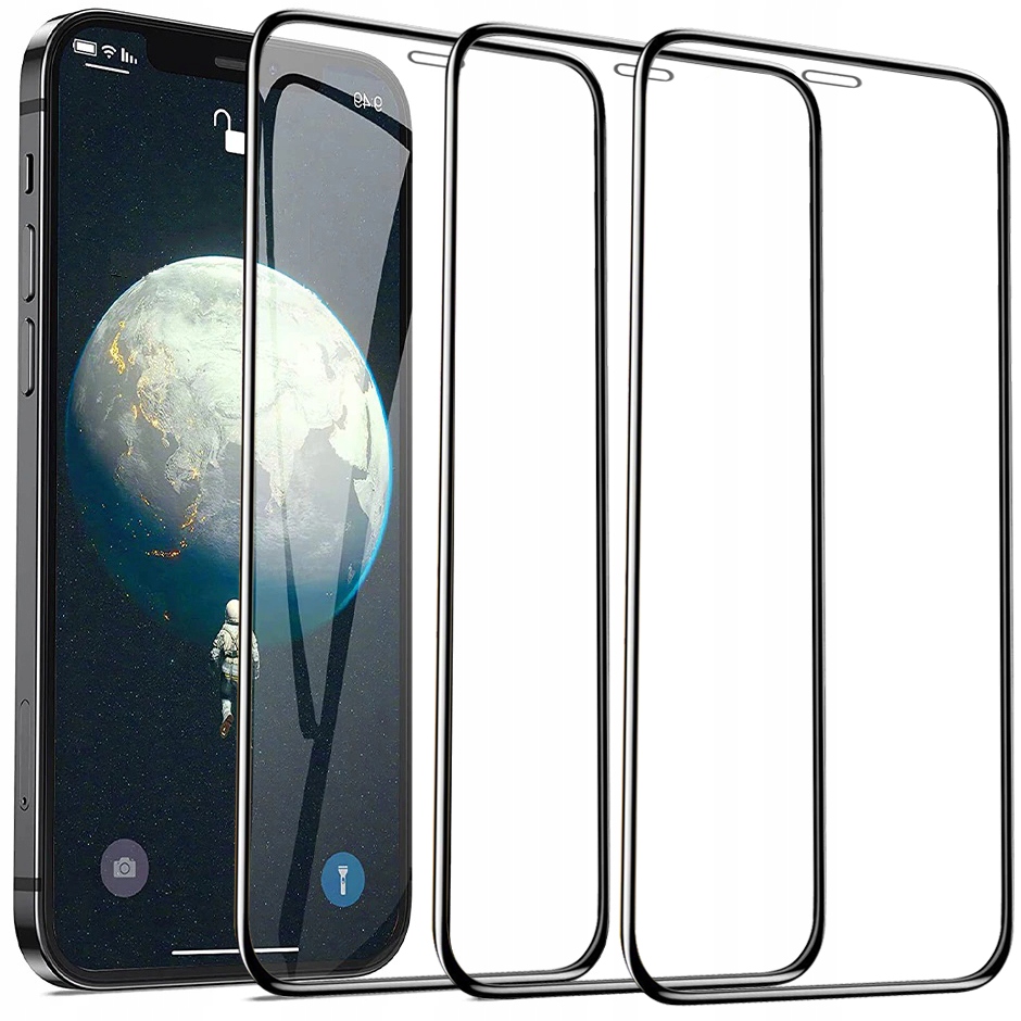 

3x Szkło 5D Full Cały Ekran do iPhone 14 14 Pro