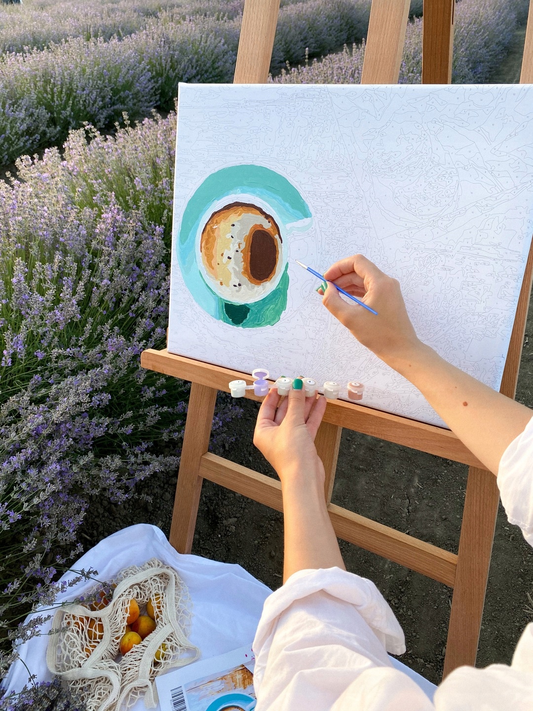 Malowanie po numerach Paint it! mops 40x50 cm Wiek dziecka 6 lat +