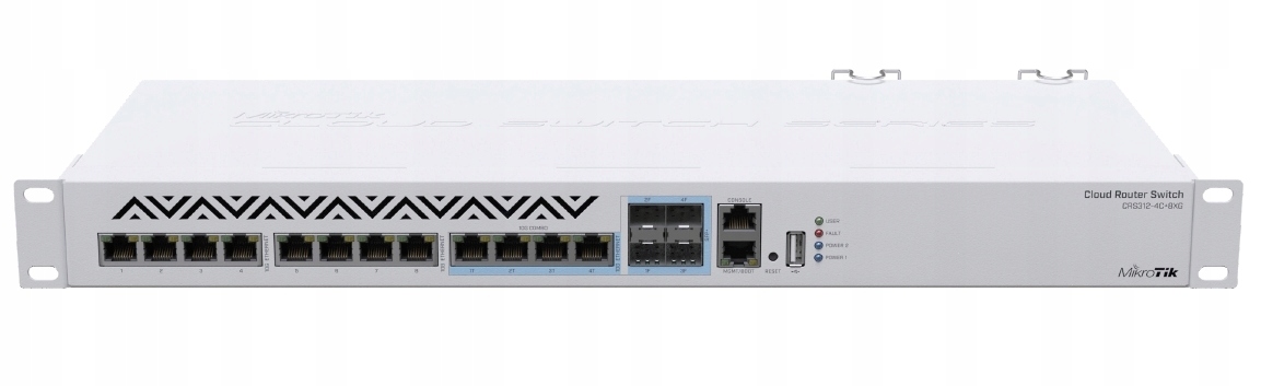 Mikrotik CRS312-4C+8XG-RM Cloud Router Switch
