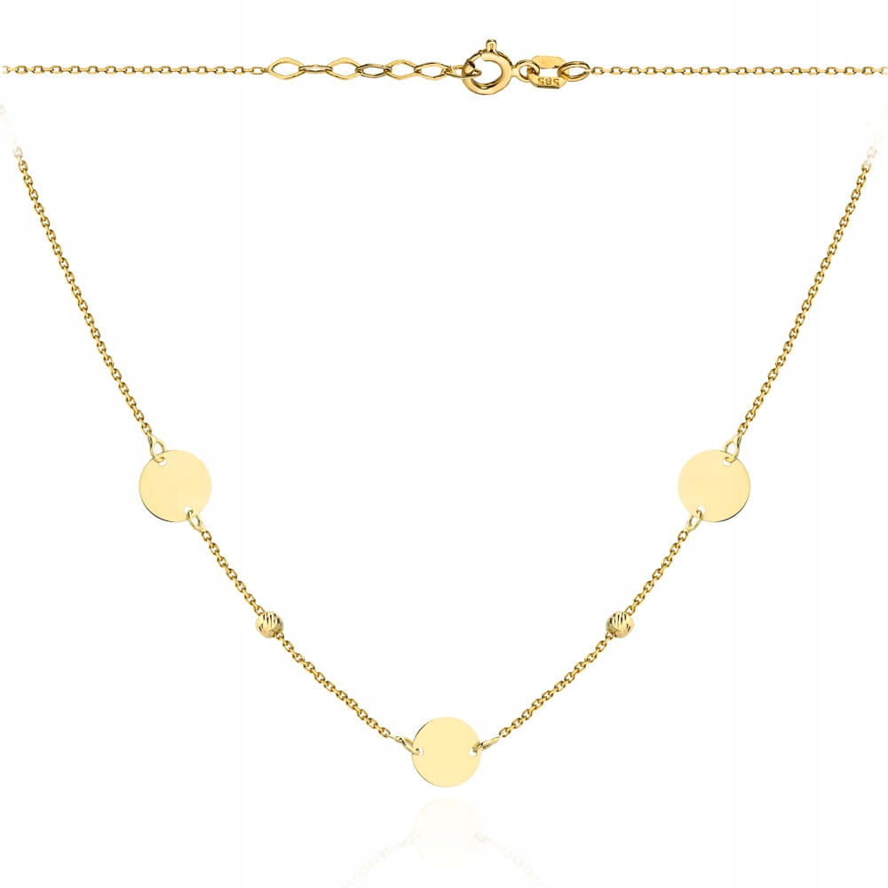 Šperky Saxo 14K Dámský zlatý náhrdelník pr.585