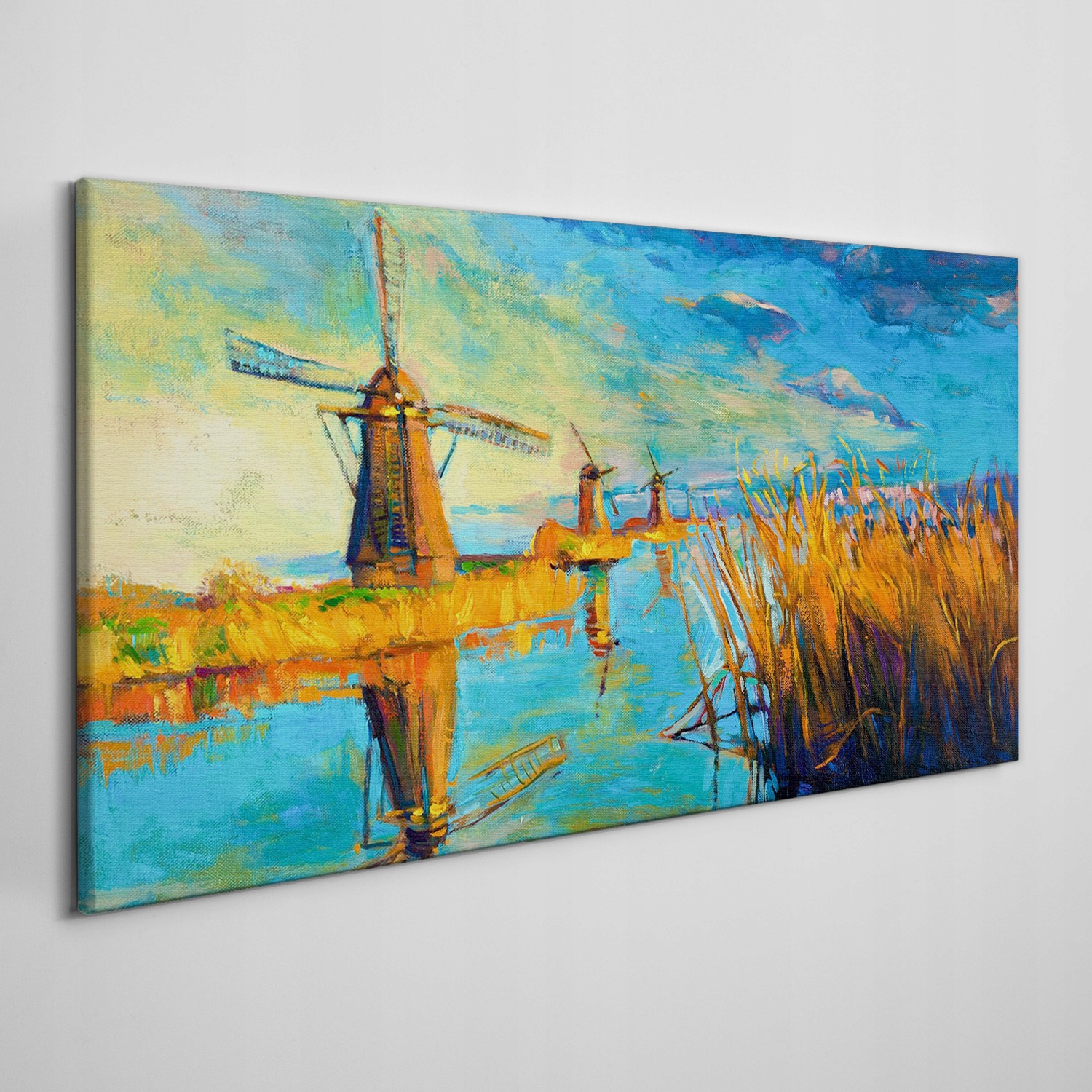 

Obraz na płótnie Młyny woda niebo przyroda 120x60