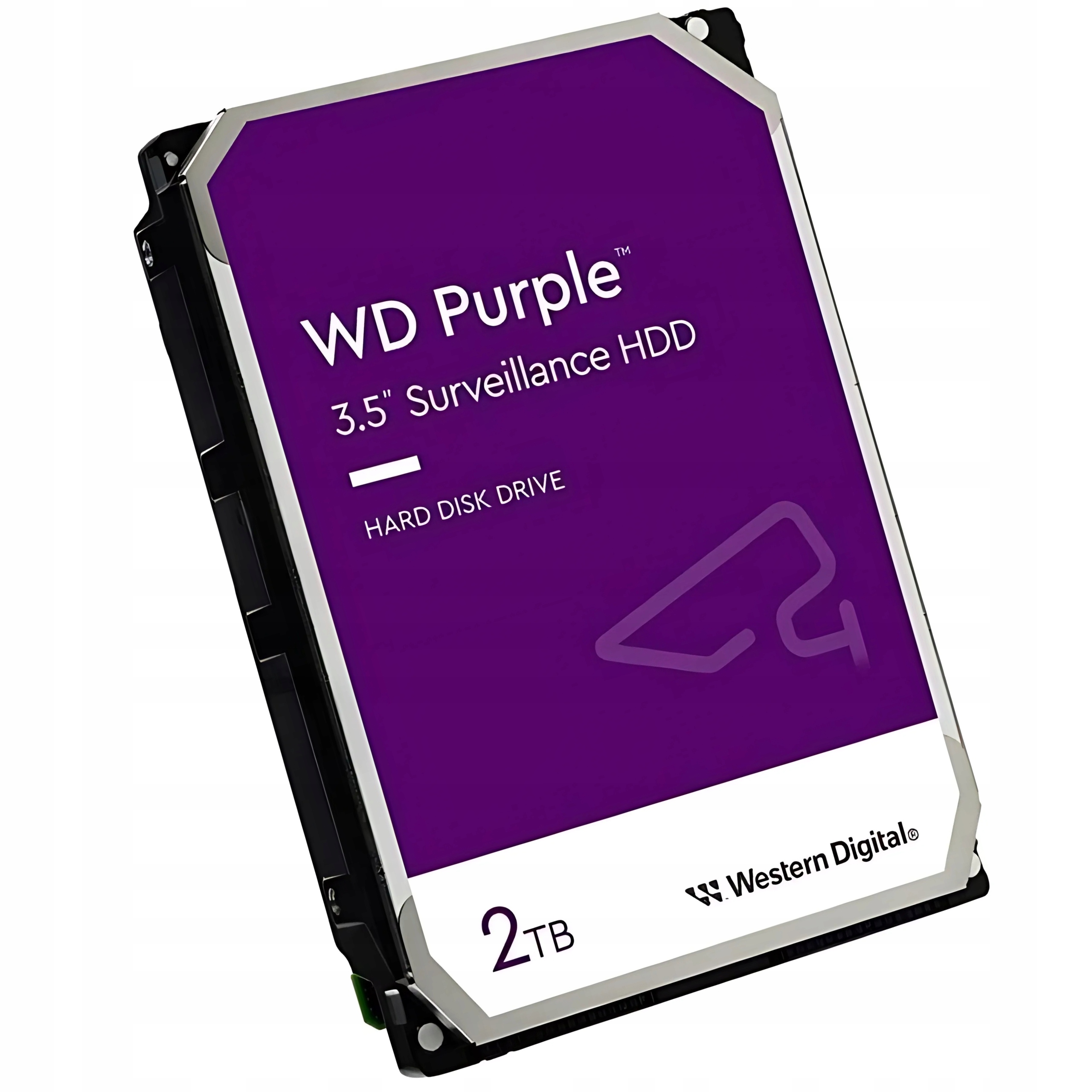 Dysk Twardy Hdd 2TB Sata Do Monitoringu Rejestratora 3.5 2T Wewnętrzny Wd