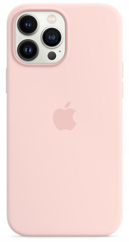 Silikonové pouzdro na iPhone 13 Pro Max Světle růžové Silicone Case Chalk Pink