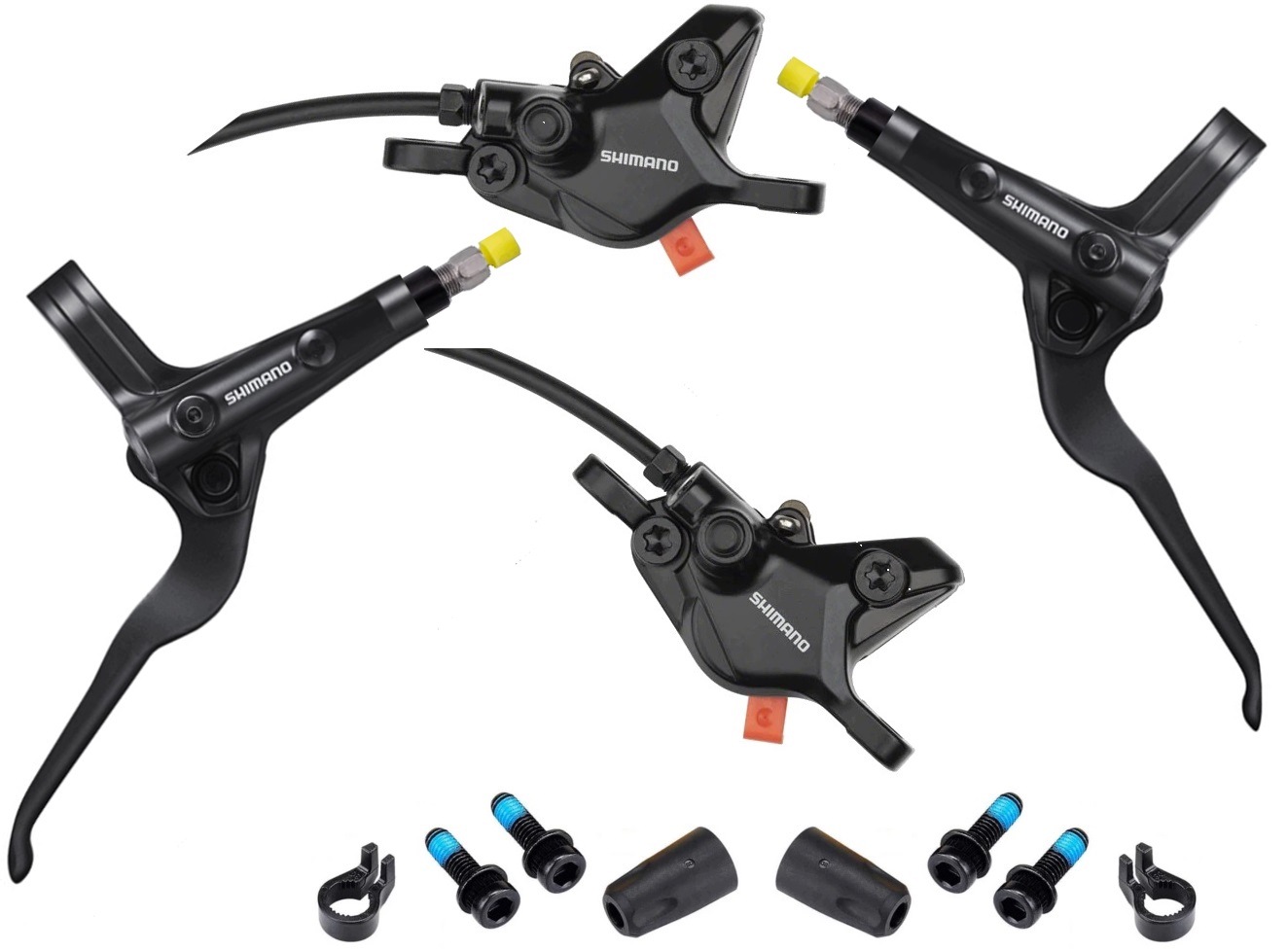 Hamulec hydrauliczny Shimano BL-MT402-3A_BR-MT410 Komplet P+t 100/170 J-kit