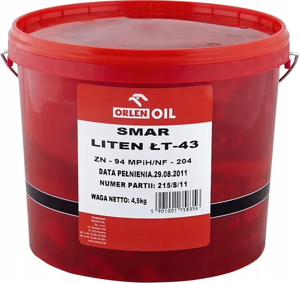 Smar Liten ŁT-43, 4,5 kg