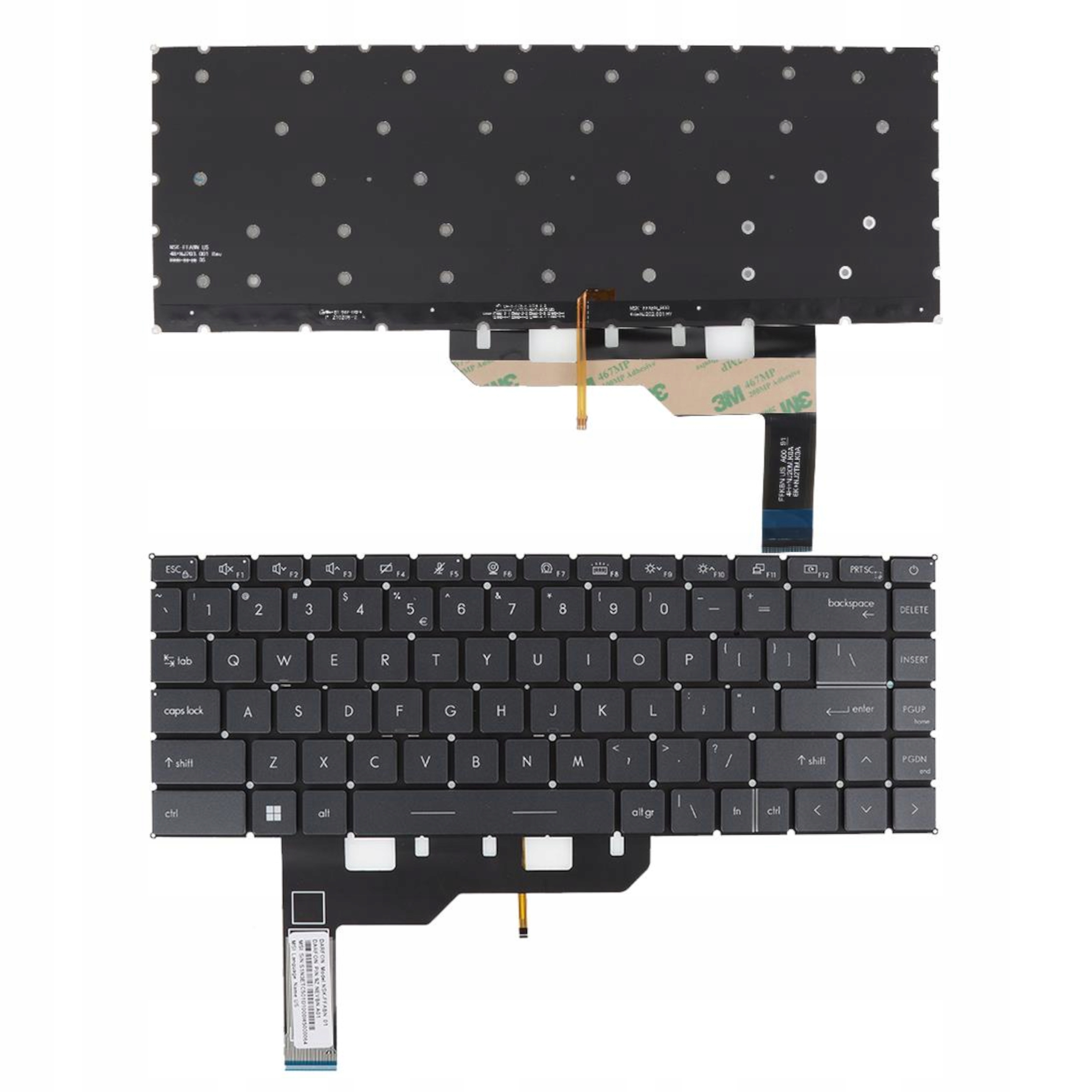 Klávesnice Pro Msi GE66 GS66 GP66 Podsvícená Led