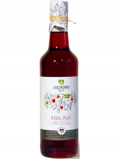 Levně Malinový Sirup Bio 500 ml Juchowo (nadace)