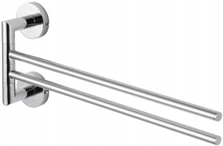 Věšák na ručníky dvojitý pohyblivý Stella 07.122